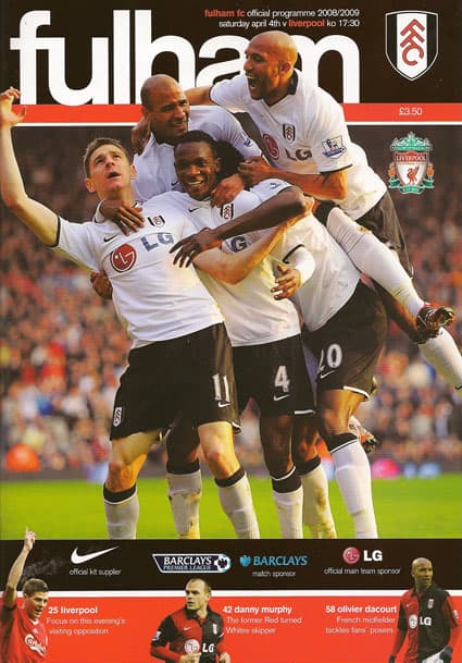 Fulham FC v Liverpool FC